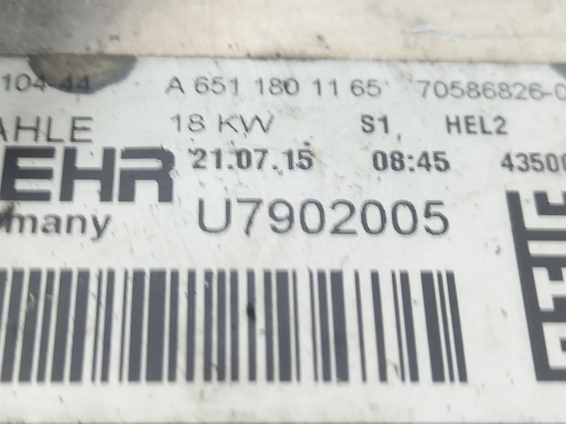 Recambio de soporte filtro aceite para mercedes-benz clase c (w205) c 220 bluetec / d (205.003) referencia OEM IAM A6511801165  