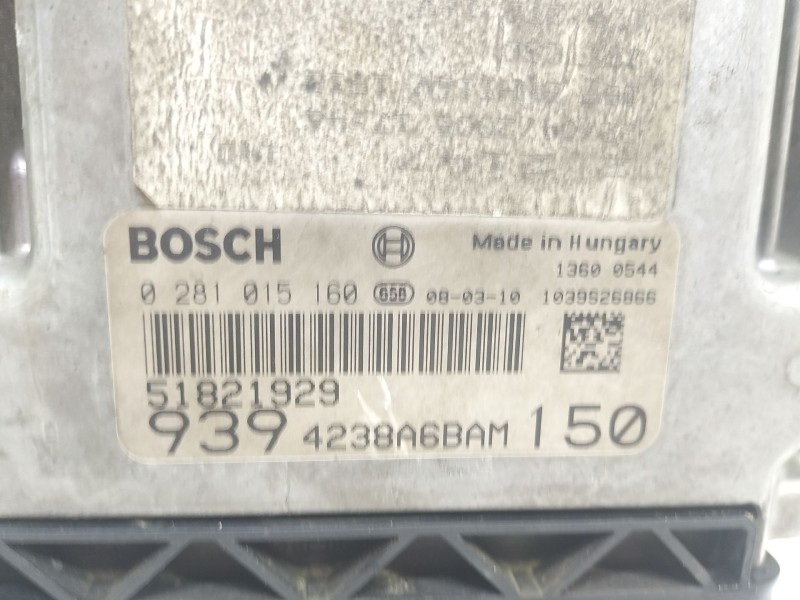 Recambio de centralita motor uce para alfa romeo 159 (939_) 1.9 jtdm 16v (939axc1b, 939axc12) referencia OEM IAM 0281015160  