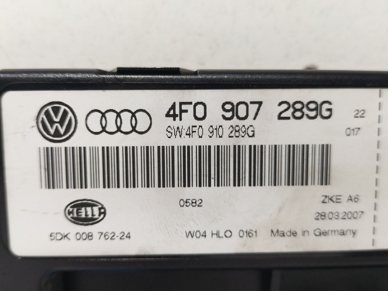Recambio de modulo electronico para audi a6 allroad c6 (4fh) 3.2 fsi quattro referencia OEM IAM 4F0907289G  