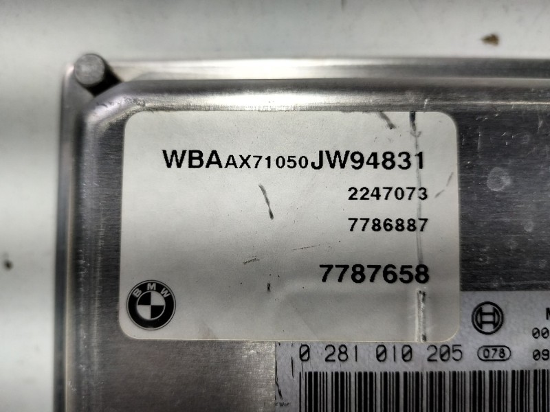 Recambio de centralita motor uce para bmw 3 touring (e46) 320 d referencia OEM IAM 0281010205  