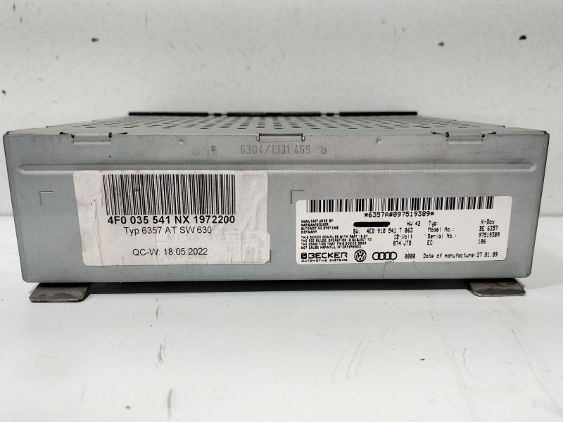 Recambio de sistema audio / radio cd para audi a6 allroad c6 (4fh) 3.2 fsi quattro referencia OEM IAM 4F0034541NX  
