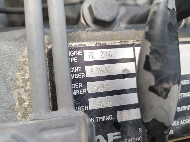 Recambio de motor completo para daf fat cf75.310 at 75 cf referencia OEM IAM PE228C  