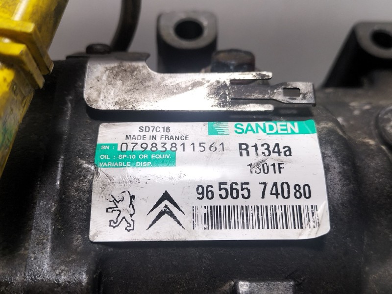 Recambio de compresor aire acondicionado para peugeot 407 sw (6e_, 6d_) 2.0 hdi 135 referencia OEM IAM 9656574080  
