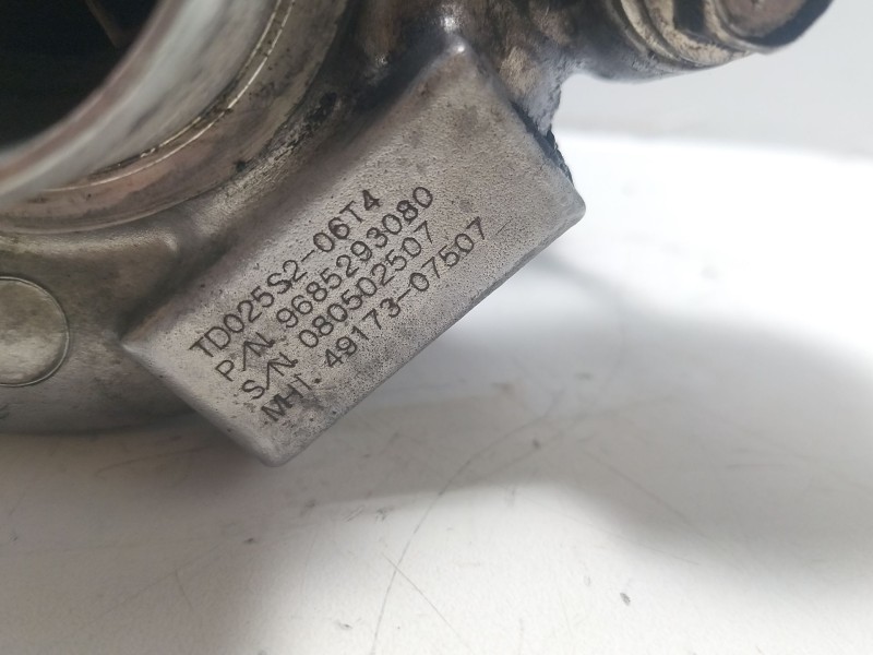 Recambio de turbocompresor para peugeot partner (s2) 1.6 16v hdi referencia OEM IAM 9685293080  