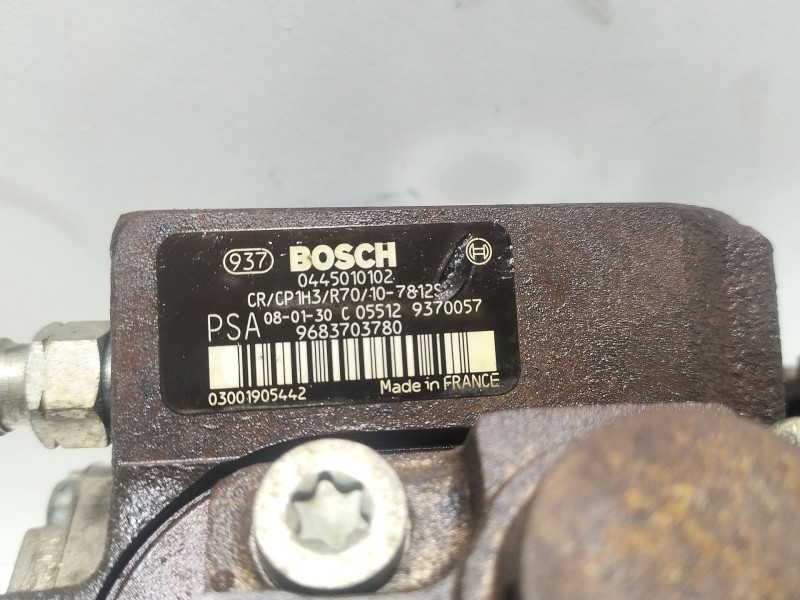 Recambio de bomba inyeccion para peugeot partner (s2) 1.6 16v hdi referencia OEM IAM 0445010102  