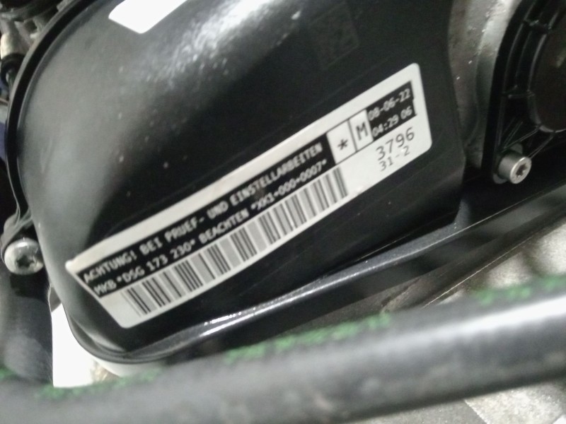 Recambio de motor completo para seat ibiza v (kj1, kjg) 1.0 mpi referencia OEM IAM dsgd  