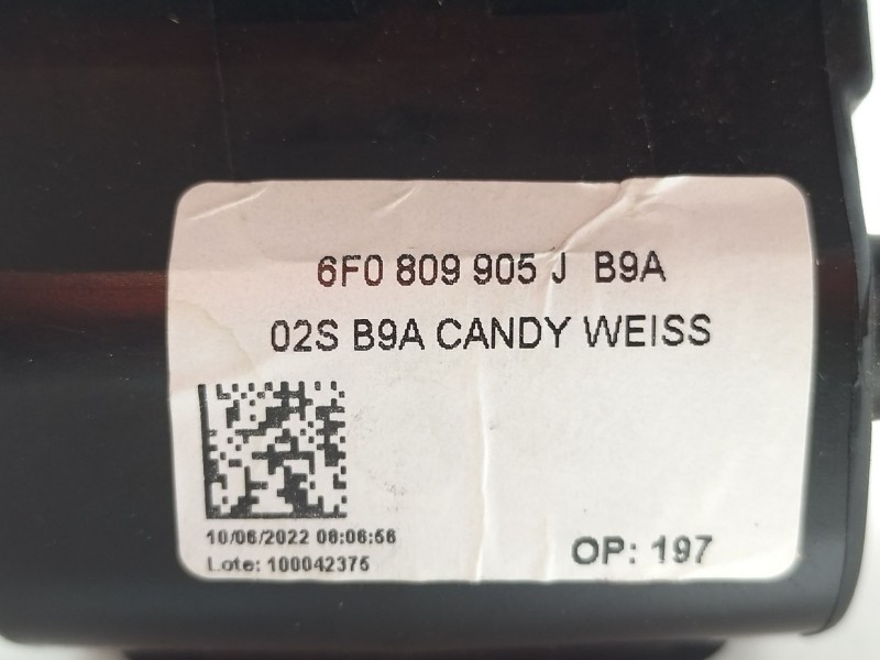 Recambio de tapa exterior combustible para seat ibiza v (kj1, kjg) 1.0 mpi referencia OEM IAM 6F0809905J  