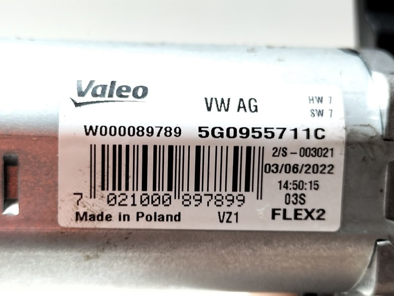 Recambio de motor limpia trasero para seat ibiza v (kj1, kjg) 1.0 mpi referencia OEM IAM 5G0955711C  