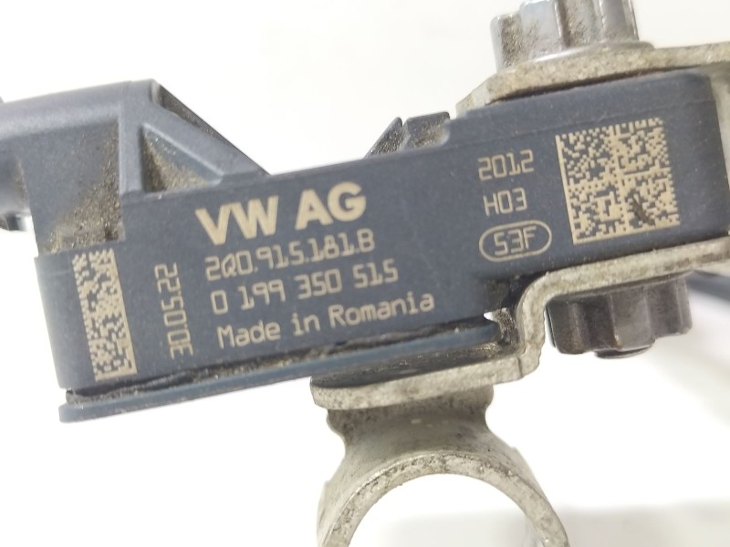 Recambio de cable negativo bateria para seat ibiza v (kj1, kjg) 1.0 mpi referencia OEM IAM 2Q0915181B  