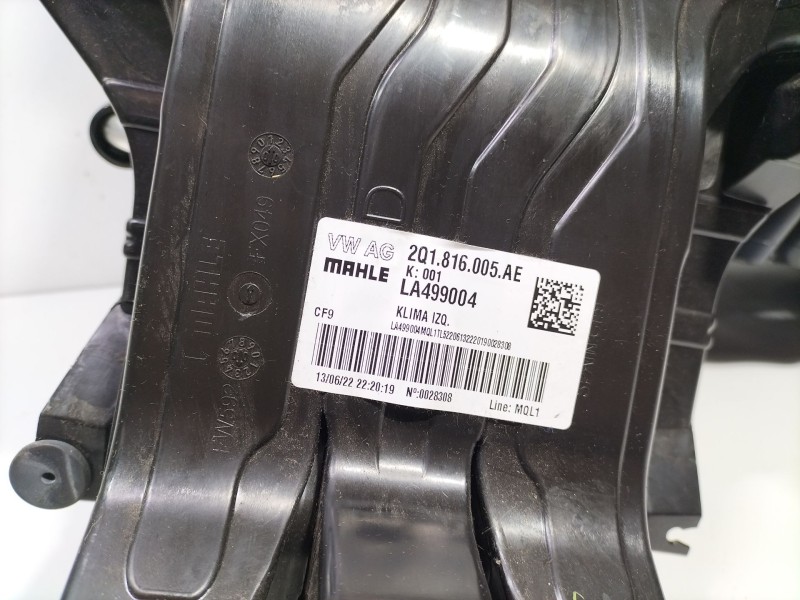 Recambio de calefaccion entera normal para seat ibiza v (kj1, kjg) 1.0 mpi referencia OEM IAM 2Q1816005AE  