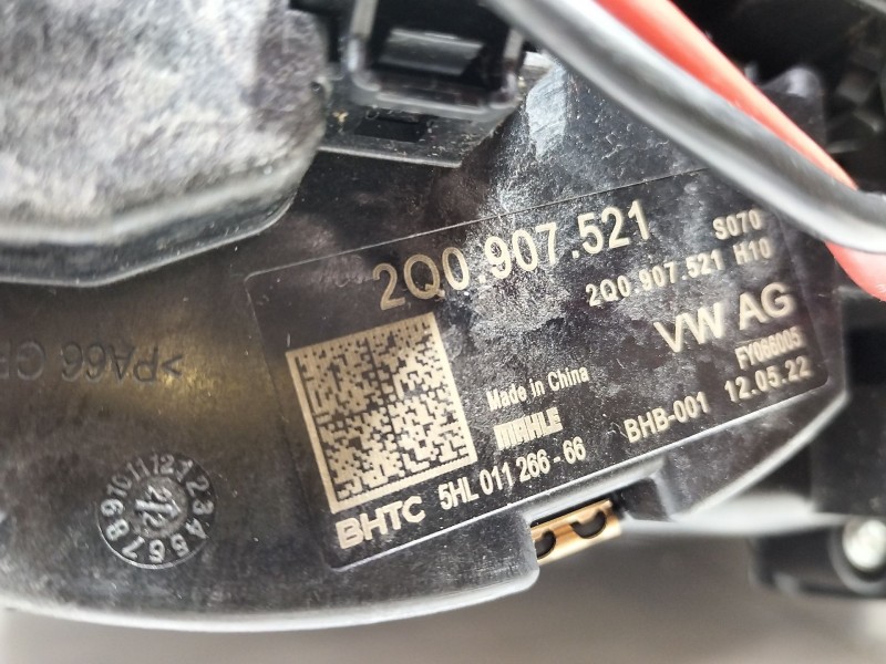 Recambio de calefaccion entera normal para seat ibiza v (kj1, kjg) 1.0 mpi referencia OEM IAM 2Q1816005AE  