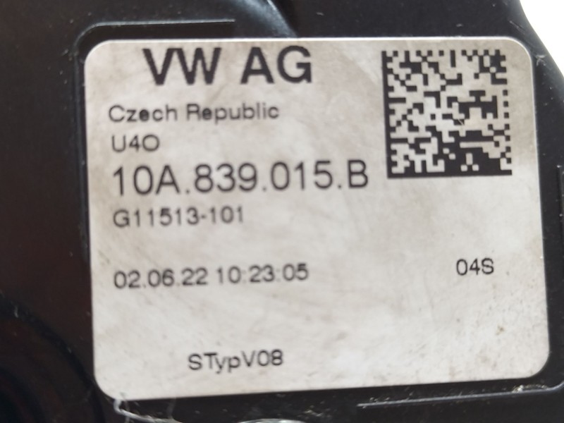 Recambio de cerradura puerta trasera izquierda para seat ibiza v (kj1, kjg) 1.0 mpi referencia OEM IAM 10A839015B  