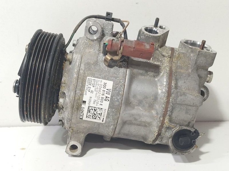 Recambio de compresor aire acondicionado para seat ibiza v (kj1, kjg) 1.0 mpi referencia OEM IAM 3Q0816803E  