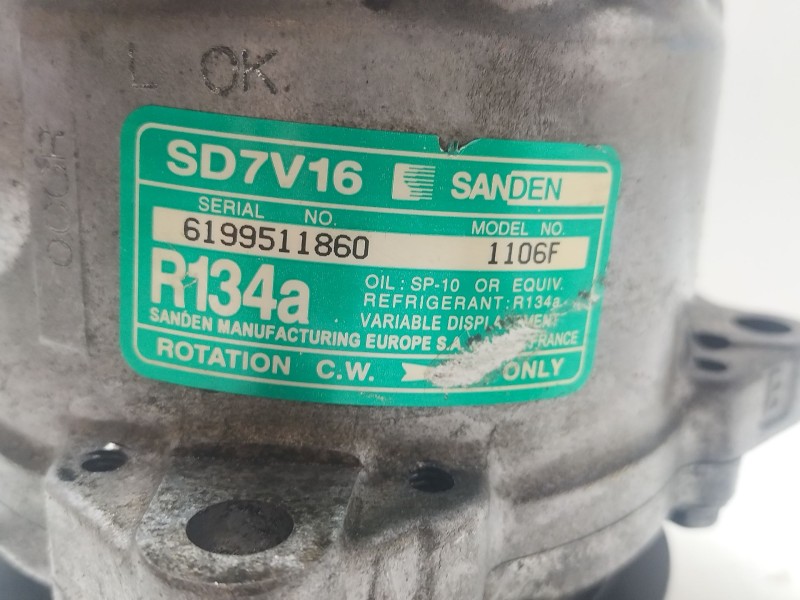 Recambio de compresor aire acondicionado para citroën berlingo 1.9 d sx familiar referencia OEM IAM 1106F  