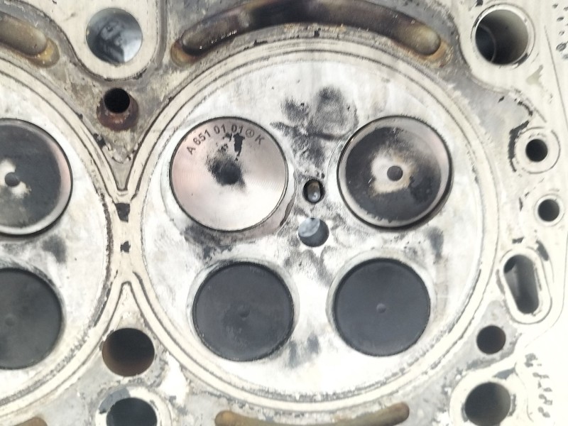 Recambio de culata para mercedes-benz clase c (w204) c 200 cdi (204.001) referencia OEM IAM R6510160201  