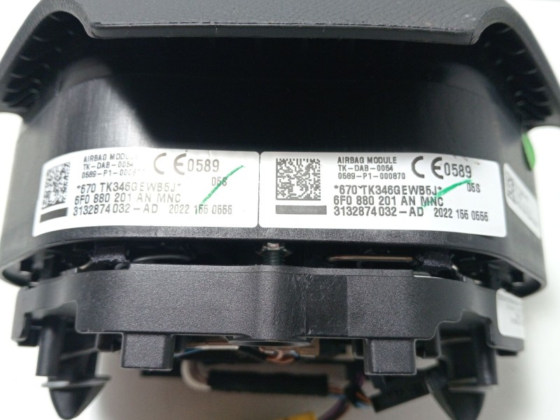 Recambio de kit airbag para seat ibiza v (kj1, kjg) 1.0 mpi referencia OEM IAM 6F1857005G  