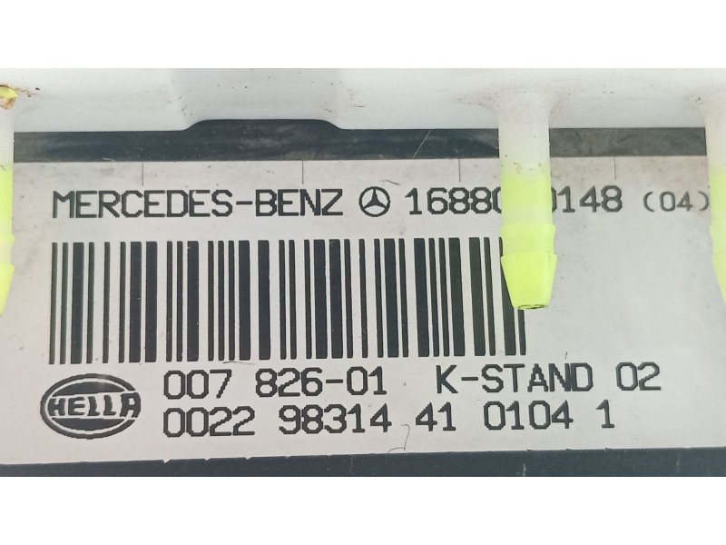 Recambio de compresor volumetrico para mercedes-benz clase a (w168) a 170 cdi (168.009, 168.109) referencia OEM IAM A1688000148 
