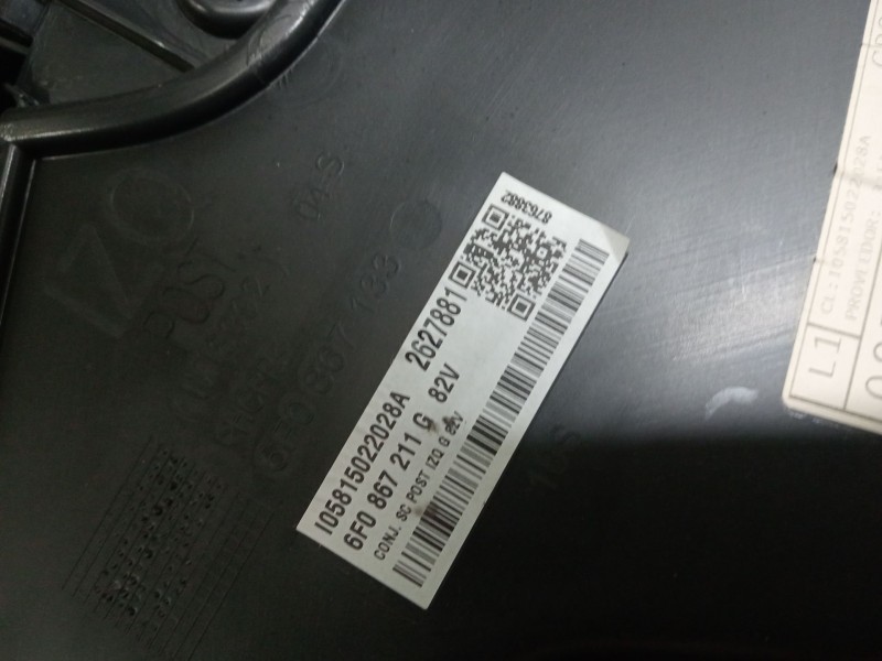 Recambio de juego asientos completo para seat ibiza v (kj1, kjg) 1.0 mpi referencia OEM IAM 2Q881106M  