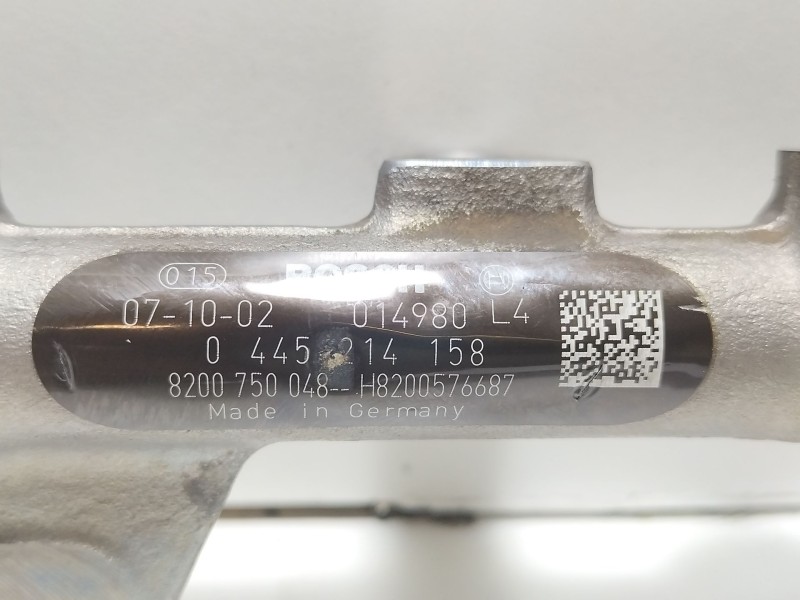 Recambio de rampa inyectora para renault grand scénic iii (jz0/1_) 1.9 dci referencia OEM IAM 0445214158  