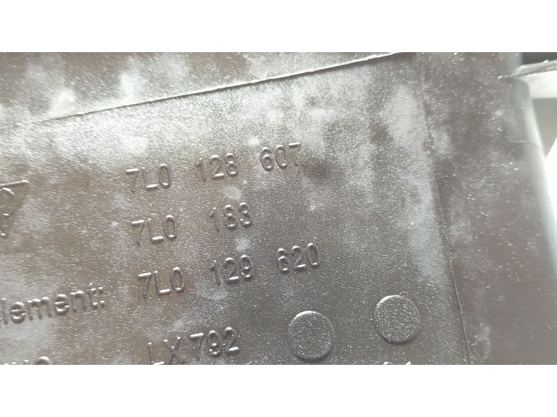 Recambio de caja filtro aire para volkswagen touareg (7l6) 5.0 v10 tdi dpf referencia OEM IAM 7L0128607  