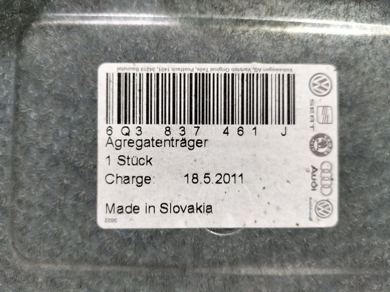 Recambio de elevalunas delantero izquierdo para volkswagen polo (9n1) 1.9 sdi referencia OEM IAM 6Q3837461J  