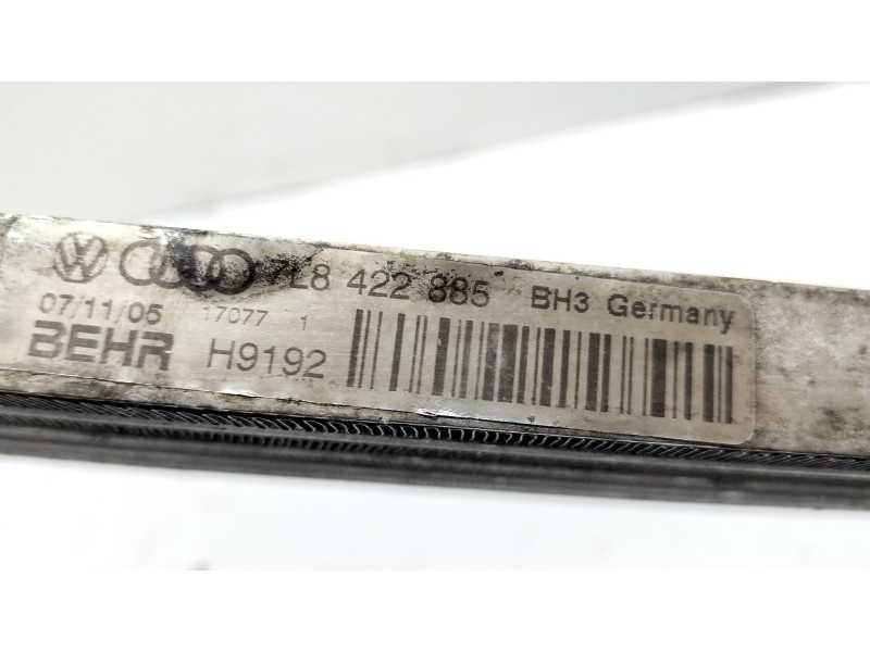 Recambio de radiador aceite para volkswagen touareg (7l6) 5.0 v10 tdi dpf referencia OEM IAM 7L8422885  