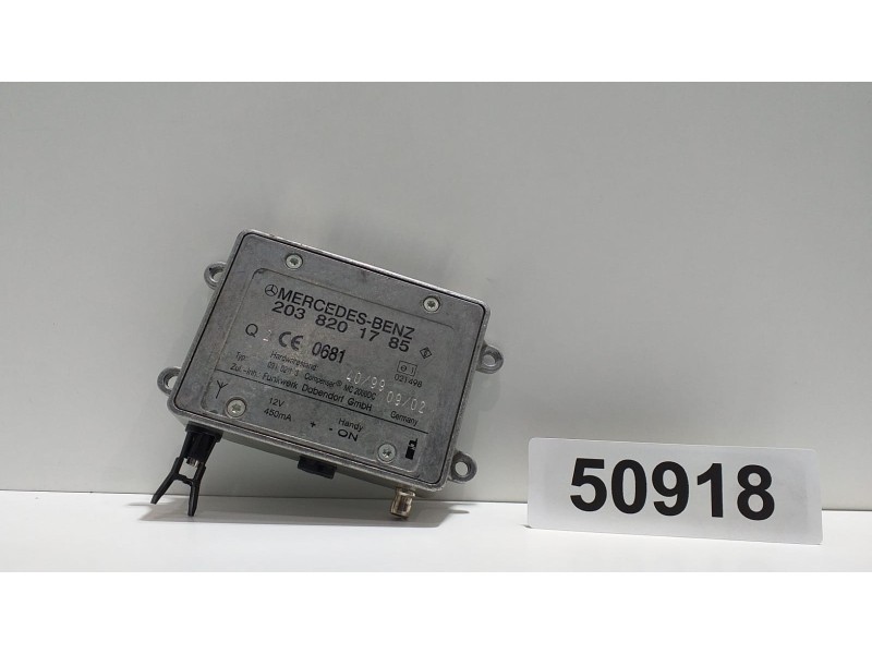 Recambio de modulo electronico para mercedes-benz clase sl (w230) roadster 500 (230.475) referencia OEM IAM 2038201785 50918 