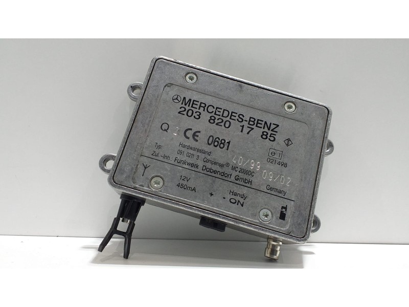 Recambio de modulo electronico para mercedes-benz clase sl (w230) roadster 500 (230.475) referencia OEM IAM 2038201785 50918 