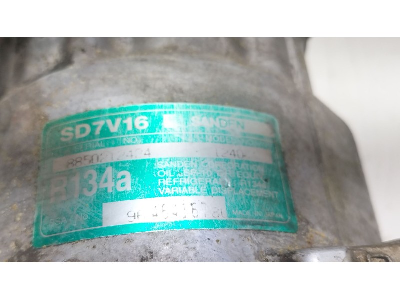 Recambio de compresor aire acondicionado para citroën berlingo 2.0 hdi cat (rhy / dw10td) referencia OEM IAM 1240F  