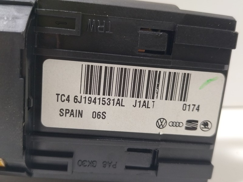 Recambio de mando luces para seat ibiza iv sc (6j1, 6p5) 1.2 tsi referencia OEM IAM 6J1941531AL  