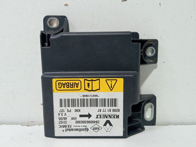 Recambio de centralita airbag para dacia logan (ls_) 1.5 dci (ls04) referencia OEM IAM 8200817787  