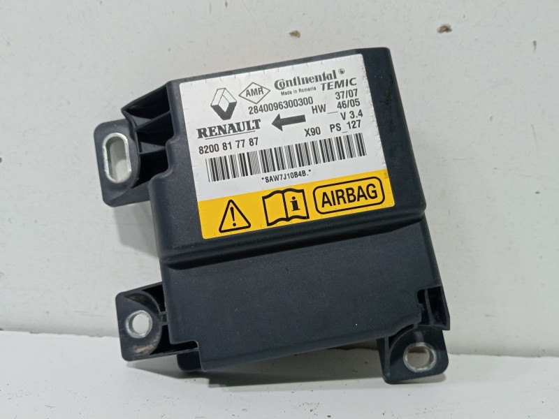 Recambio de centralita airbag para dacia logan (ls_) 1.5 dci (ls04) referencia OEM IAM 8200817787  