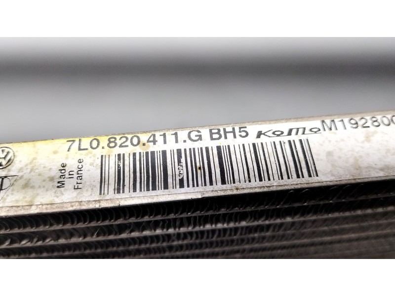 Recambio de condensador / radiador aire acondicionado para volkswagen touareg (7l6) 5.0 v10 tdi dpf referencia OEM IAM 7L0820411