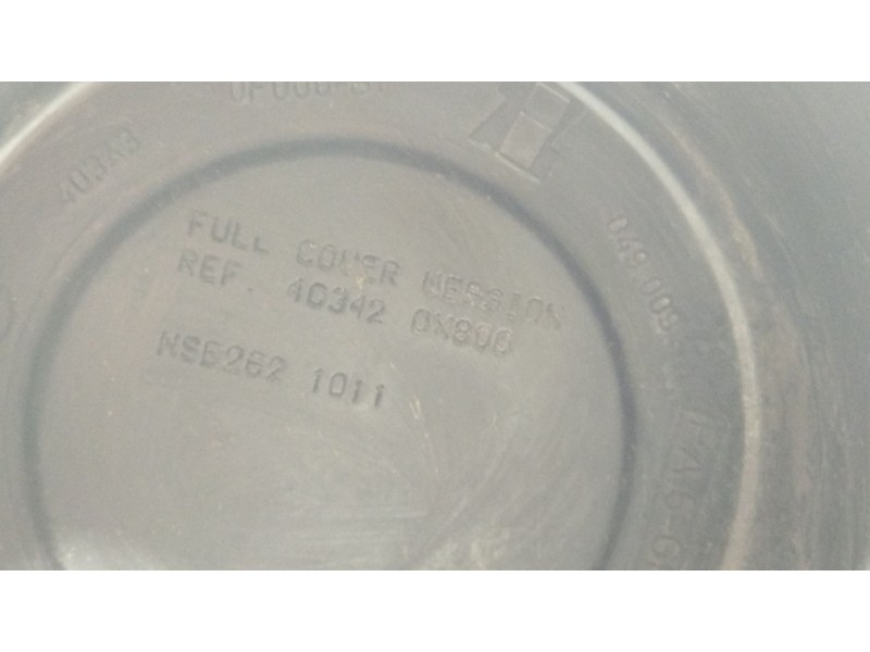 Recambio de tapacubos para nissan terrano ii (r20) 2.7 tdi 4wd referencia OEM IAM 403420x800  