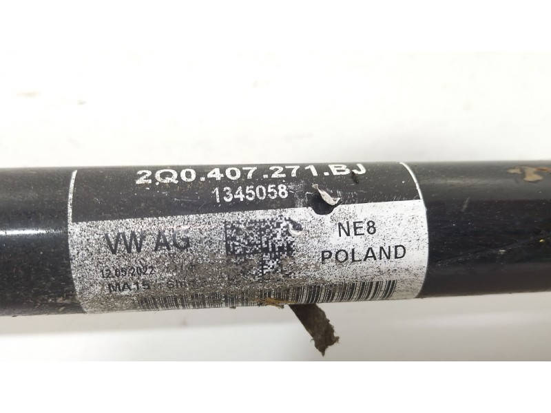 Recambio de transmision delantera izquierda para seat ibiza v (kj1, kjg) 1.0 mpi referencia OEM IAM 2Q0407271BJ  