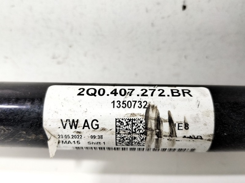 Recambio de transmision delantera derecha para seat ibiza v (kj1, kjg) 1.0 mpi referencia OEM IAM 2Q0407272BR  