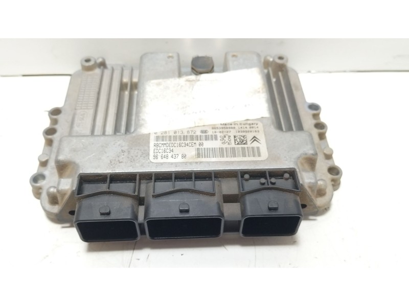 Recambio de centralita motor uce para peugeot 308 i (4a_, 4c_) 1.6 hdi referencia OEM IAM 9653958980  