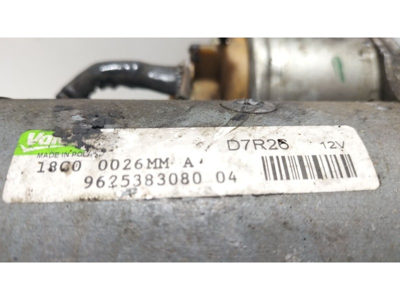 Recambio de motor arranque para citroën c5 berlina 2.0 hdi cat (rhz / dw10ated) referencia OEM IAM 9625383080  