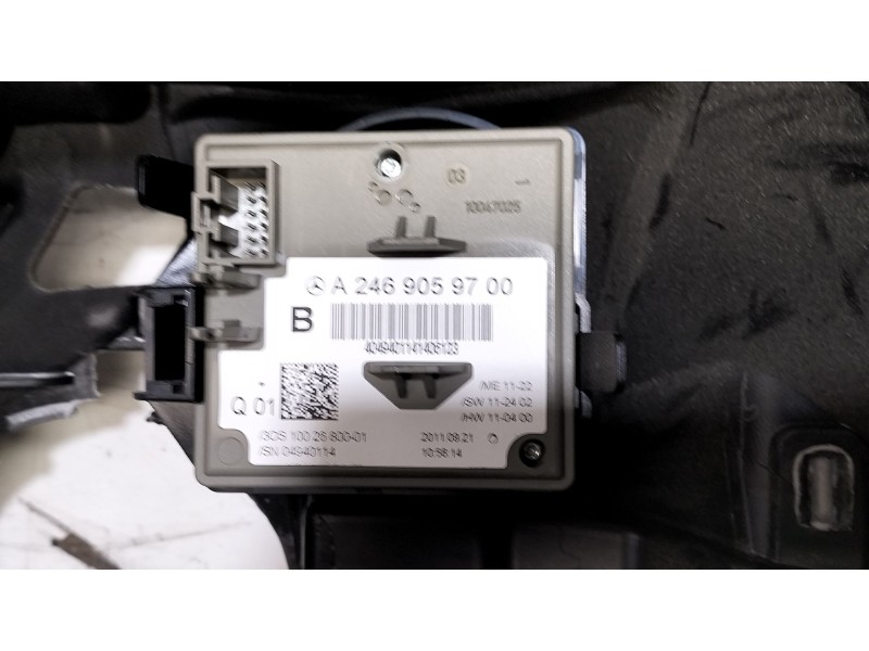 Recambio de kit airbag para mercedes-benz clase b sports tourer (w246, w242) b 180 cdi (246.200) referencia OEM IAM OM 651.901  