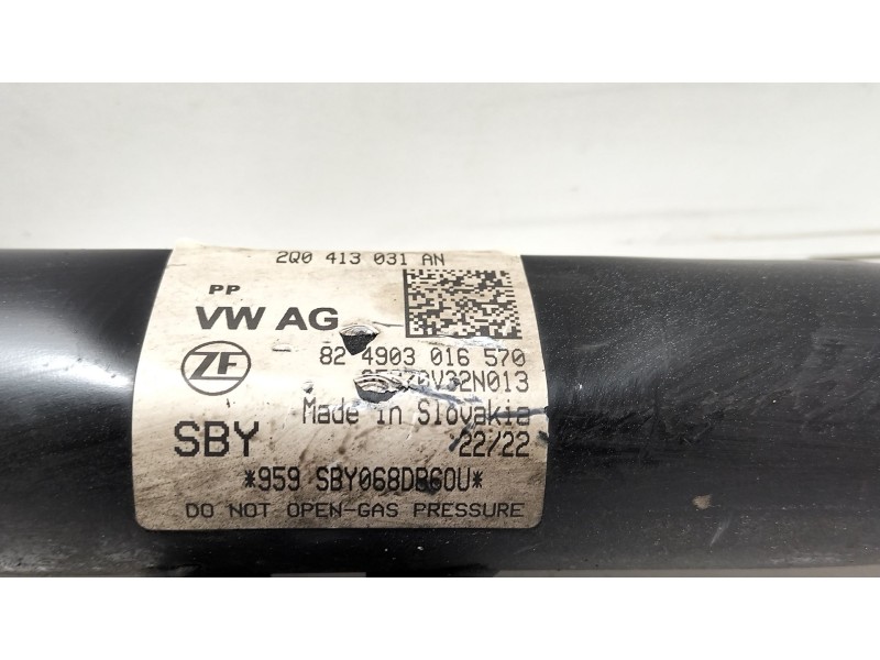 Recambio de amortiguador delantero izquierdo para seat ibiza v (kj1, kjg) 1.0 mpi referencia OEM IAM 2Q0413031AN  