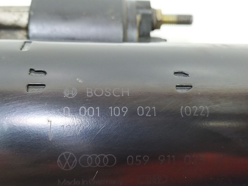 Recambio de motor arranque para audi a4 b6 (8e2) 2.5 tdi quattro referencia OEM IAM 059911023H  