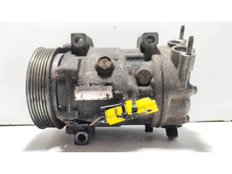 Recambio de compresor aire acondicionado para peugeot 5008 (0u_, 0e_) 1.6 hdi referencia OEM IAM 9651911480  