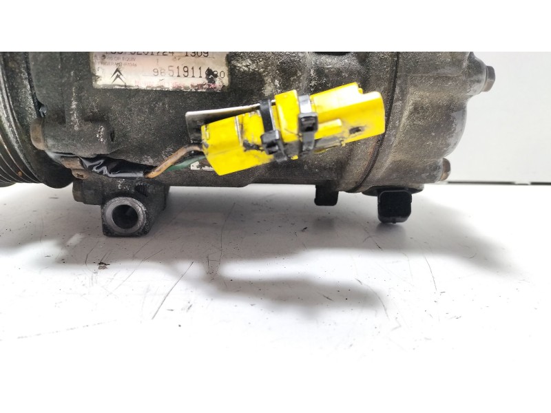 Recambio de compresor aire acondicionado para peugeot 5008 (0u_, 0e_) 1.6 hdi referencia OEM IAM 9651911480  