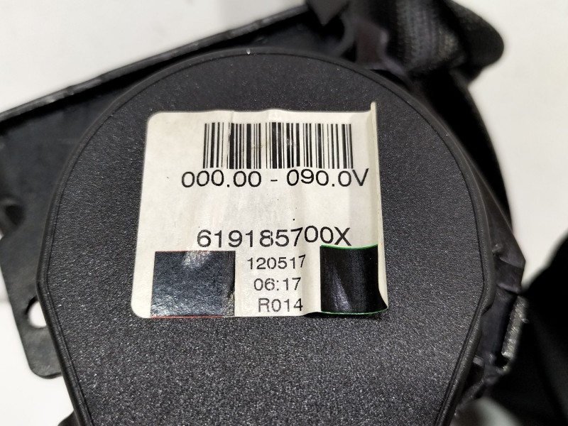Recambio de cinturon seguridad trasero central para bmw 3 (f30, f80) 318 d referencia OEM IAM 619185700X  