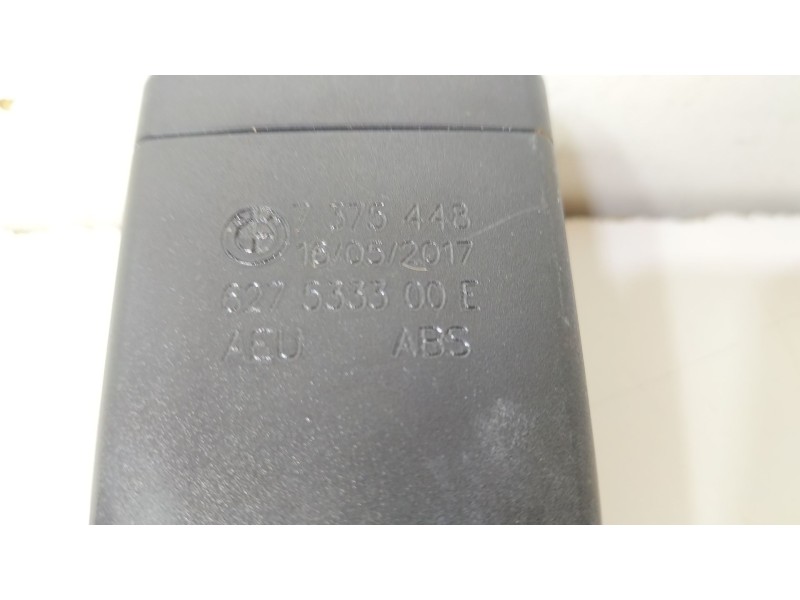 Recambio de anclaje cinturon central para bmw 3 (f30, f80) 318 d referencia OEM IAM 627533300E  