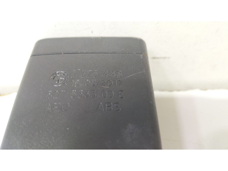 Recambio de anclaje cinturon central para bmw 3 (f30, f80) 318 d referencia OEM IAM 627533300E  