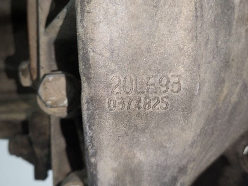 Recambio de caja cambios para fiat scudo (222) 2.0 16v jtd cat referencia OEM IAM 20LE93  