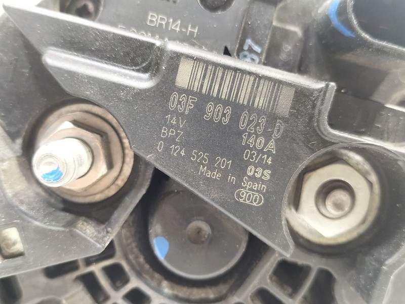 Recambio de alternador para seat ibiza iv sc (6j1, 6p5) 1.2 tsi referencia OEM IAM 03F903023D  