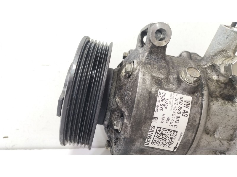 Recambio de compresor aire acondicionado para seat ibiza iv sc (6j1, 6p5) 1.2 tsi referencia OEM IAM 5K0820803C  