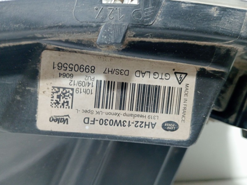 Recambio de faro izquierdo para land rover discovery iv (l319) 3.0 sdv6 4x4 referencia OEM IAM LR023538  